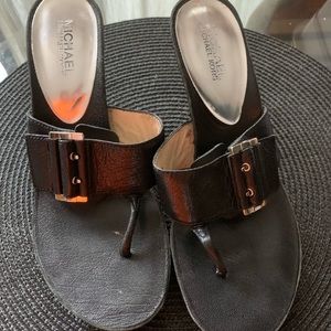 Michael Kors black sandals size 8.5
